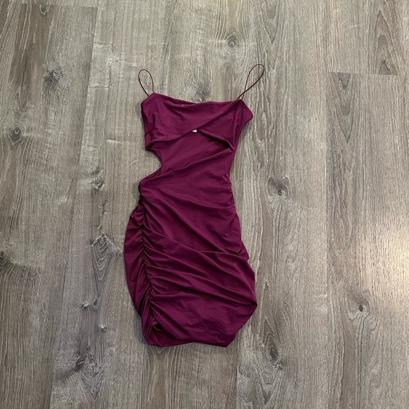 Oh polly one kiss dress in purple - Picture 3 of 6